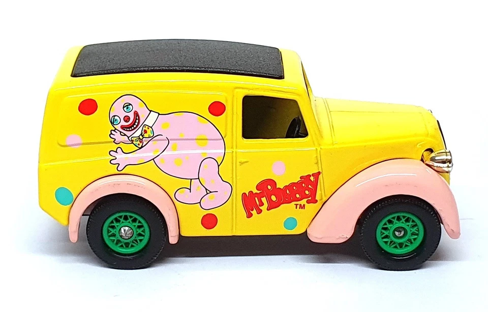 Lledo 8cm Long Diecast LP58002 - Morris Z Van Mr Blobby Noel’s House Party - Image 3 of 4