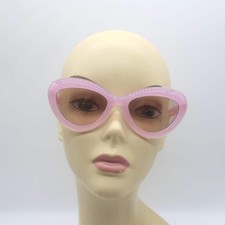 Moschino Bubble Cat Eye Sunglasses Jelly Pink MOS163/S 35JU1 55mm NEW