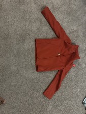 Orange Women Blazer