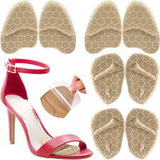 4pr Metatarsal Pads High Heel Inserts Ball of Foot Cushions Gel Forefoot Pads 4