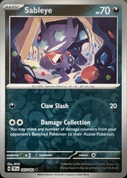 Sableye 107/162 Temporal Forces Uncommon