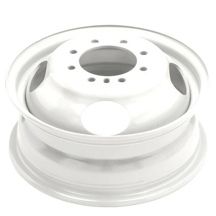 Rueda genuina OEM para Ford E-350 2007-2025 DRW 16 pulgadas llanta de acero blanco Foto 3 de 4
