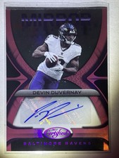 2021 Panini Certified - Mirror Signatures Devin Duvernay #MS-DD Pink /40 (AU)