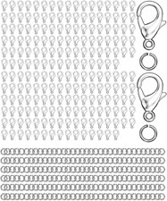 700Pcs Lobster Claw Clasps and Open Jump Rings Set,Lobster Clasps for Jewelry Ma