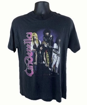 Vtg Cinderella 1988 Tour T-Shirt Long Cold Winter Band Concert Glam Metal