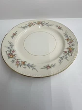 GEORGIAN HOMER LAUGHLIN EGGSHELL #A52N5 FLORAL USA  MADE 10” DINNER PLATE