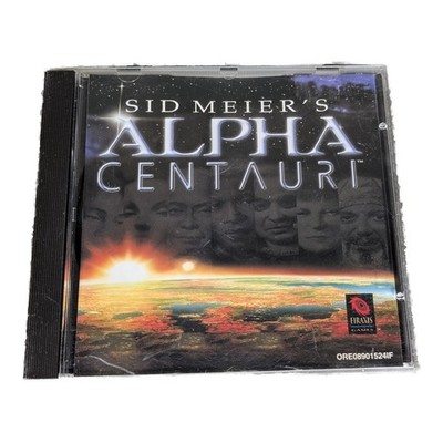 Sid Meier's Alpha Centauri PC CD-ROM Spiel nur Disc guter Zustand