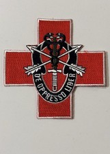 VTG U.S. Army 7th Special Forces Group (Airborne) Medic Red Cross Military Patch