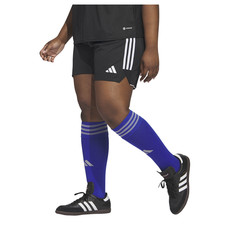 adidas Tiro 23 Performance 3Stripes Soccer Shorts Plus Womens Black Casual Athle