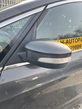 FORD S MAX MK2 PASSENGER WING MIRROR 2015-2022 ELECTRIC FOLD BLIND SPOT GREY