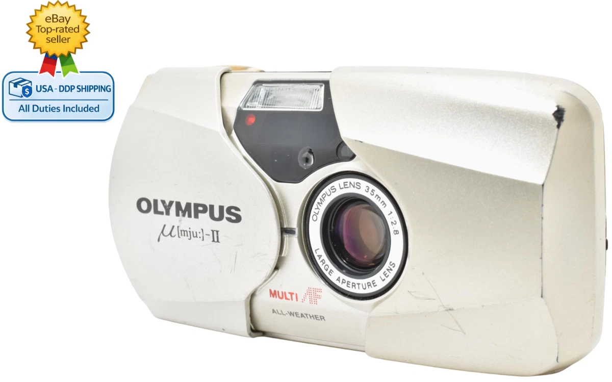 Olympus µ[mju:]-II Point & Shoot Film Cameras for sale - eBay