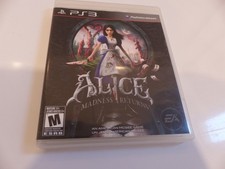 Sony Playstation 3 PS3 Alice Madness Returns - Tested - No Manual