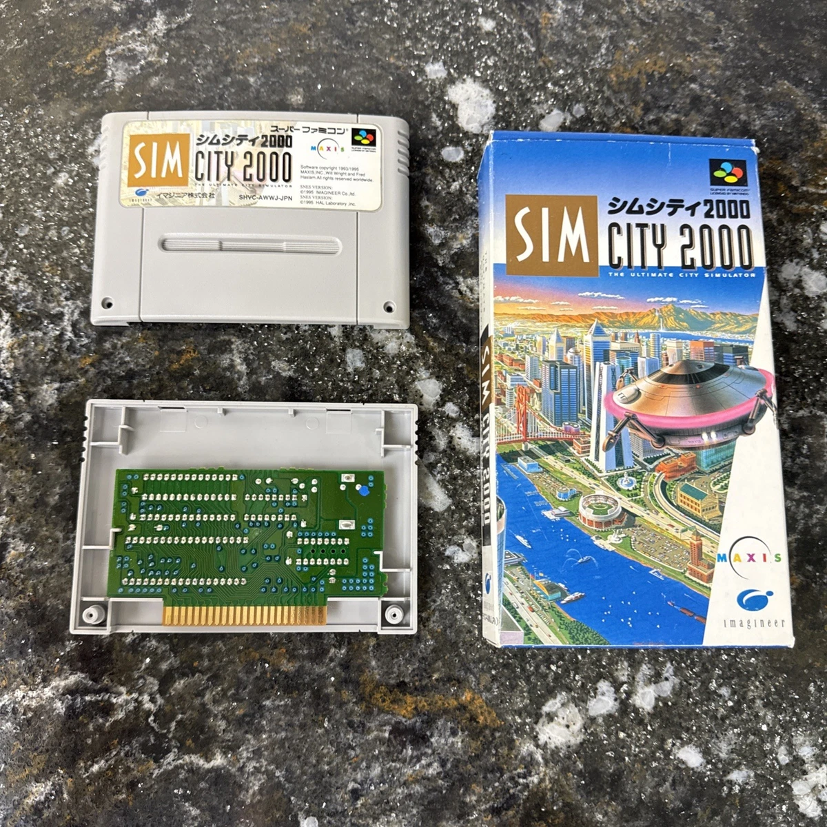 海外版スーパーファミコンカセットかわさき Nintendo SNES Sim City NTSC-J (Japan) Video Games for sale | eBay