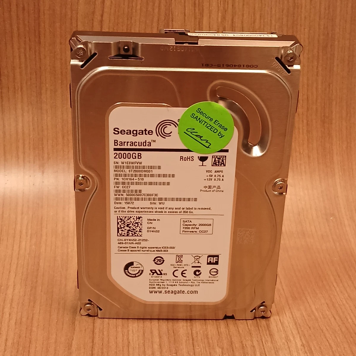 Seagate Barracuda St2000dm001 2tb for sale | eBay