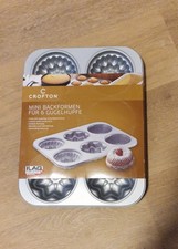 Crofton Mini Backformen für 6 Gugelhupfe