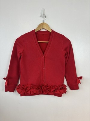MÄDCHEN ROMANY SPANISCHE SCHULE CARDIGAN SCHLEIFEN RÜSCHEN ALTER 3-14 JEDE FARBE