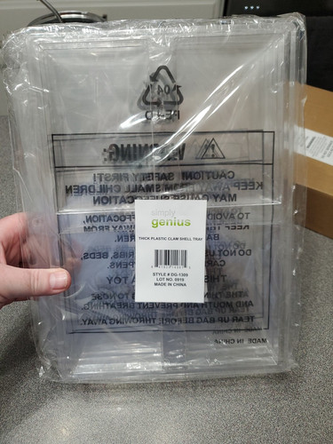 1 box 5 ea 20 Graded Cards Holders Fits In 3 Ring Binder NIB Simply Genius Brand