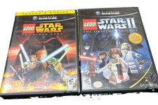 Lego Star Wars 1 and 2 Nintendo GameCube CIB