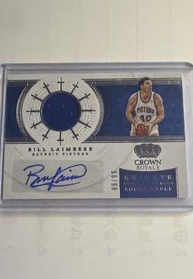 2021-22 Panini Crown Royale - Knights of the Round Table Jersey Autos Bill...