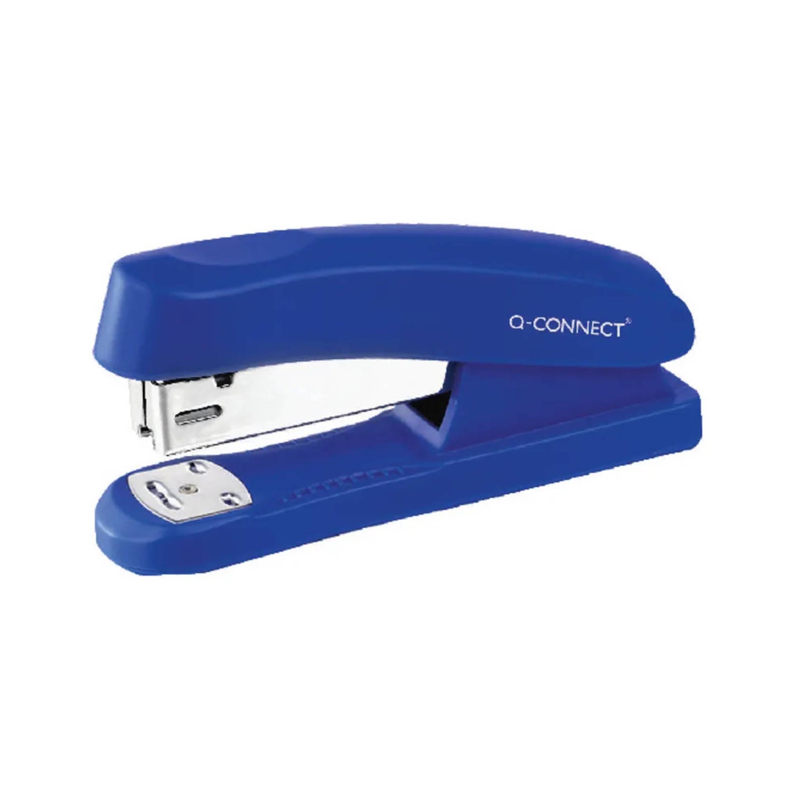 Q-Connect Half Strip Plastic Stapler Blue - Image 2