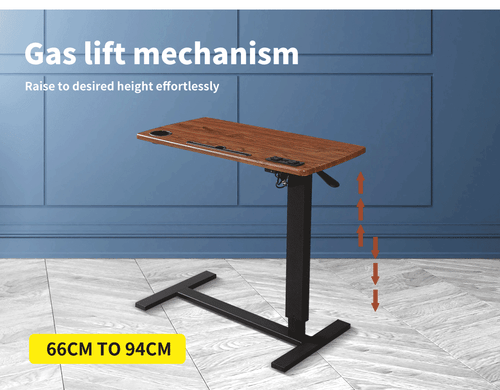 Levede Standing Desk Mobile Sofa Bed Side Table Adjustable Laptop Computer - Picture 3 of 67