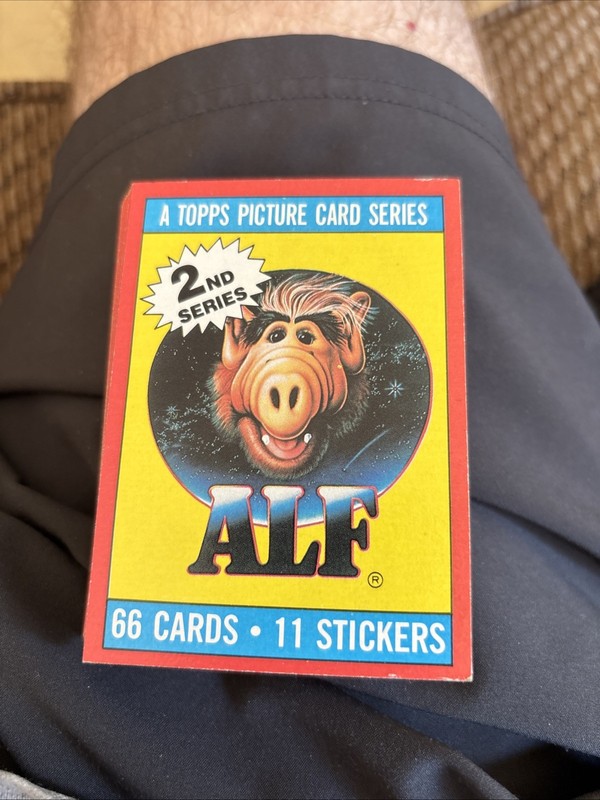 1988 ALF Series 2 COMPLETE BASE CARD SET 44 Nice NM/MT Topps ALIEN Martian UFO