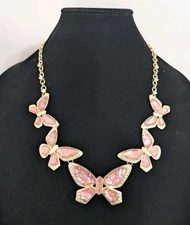 Kendra Scott x Dolly Parton 1974 Butterfly Station Necklace-NWT-Orig. $350