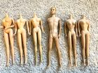 5 vintage BARBIE/STACEY/KEN bodies for parts repair MATTEL  SL TNT SUPERSTAR
