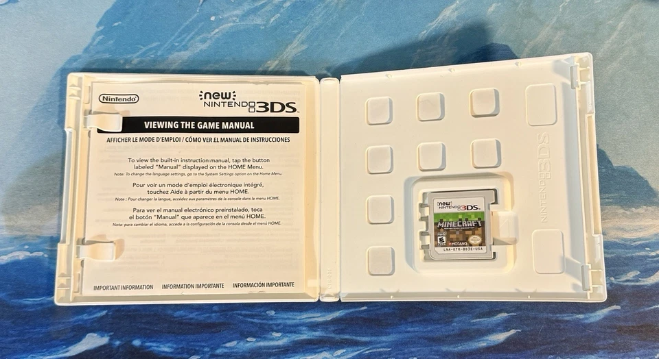 Minecraft: New Nintendo 3DS Edition (Nintendo 3DS, 2017) CIB Complete Working - Image 4 of 4