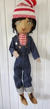Vtg. Handmade Doll Made In Canada Very Well Made