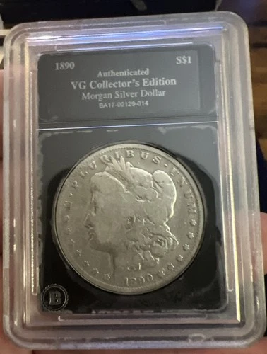 1890 Morgan Silver Dollar VG