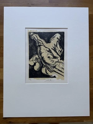 Dali Handsignierte Original Farblithographie La Main 1967 #2/150 - Bild 1 von 4