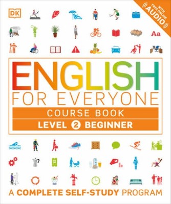 English for Everyone: Level 2: Beginner, Course Book - Paperback - VERY GOOD
