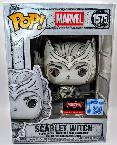 Funko Pop! Scarlet Witch #1575 Marvel TargetCon 2026 Exclusive + Protector