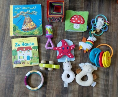 Baby Spielzeugpaket von Chicco, Fisher Price, Sterntaler u.s.w. - 25 teilig
