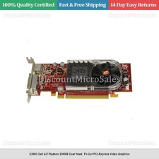 X398D Dell ATI Radeon 256MB Dual Head, TV-Out PCI-Express Video Graphics
