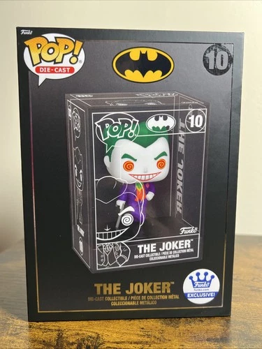 Funko Pop Diecast: DC Universe - Joker(Exclusive) #10 Sealed NON-CHASE COMMON