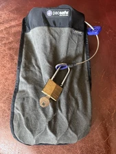 Pacsafe Travelsafe 100 3L Exomesh Portable Anti Theft Travel Safe 