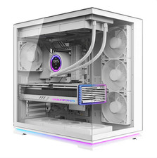 SAMA Image Fly Light White Case - Hidden LED Strips, Back-Insert Motherboard