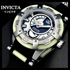 Invicta Reserve Hyperion Night Light Watch 37202 Used