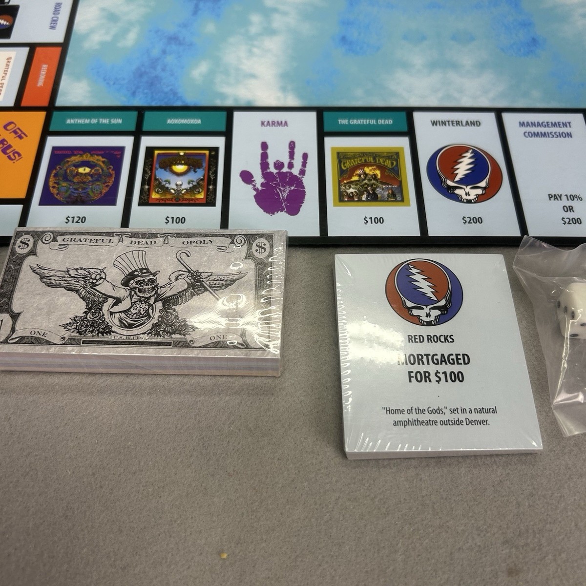 Discovery Bay Games Grateful Deadopoly Game Board - 1134 for sale