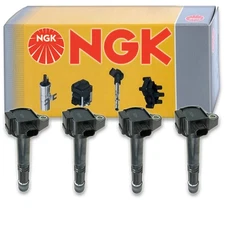 4 pc NGK 48893 U5277 Ignition Coils for UF712 UF-712 IC816 E1212 673-2315 jc