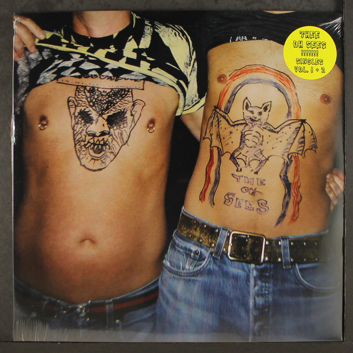 米2LP Thee Oh Sees Singles Vol. 1 + 2 CF007 Castle Face /00520 THEE OH SEES: singles, vols. 1 & 2 CASTLE FACE 12