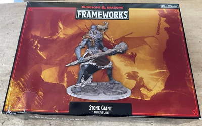 WizKids Dungeons & Dragons Frameworks: Stone Giant WZK75076 (Slight Box Damage)