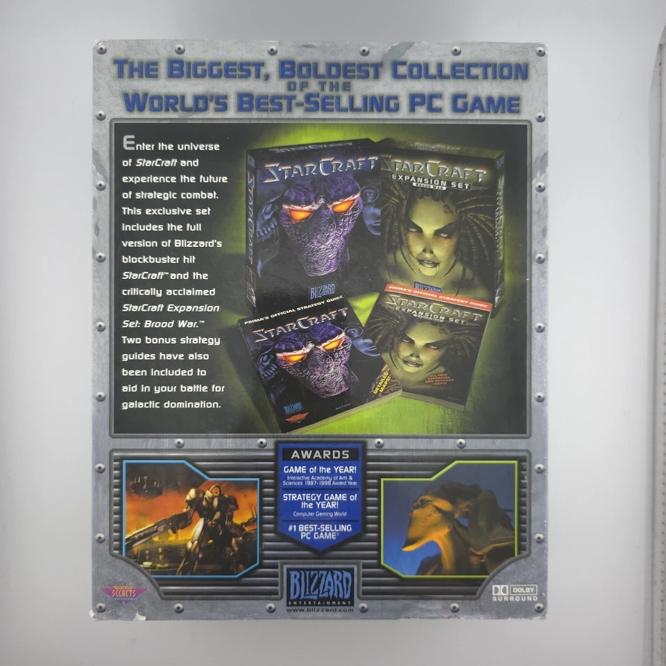 StarCraft: Battle Chest, 2000, Big Box, New & Sealed - Image 3 of 4