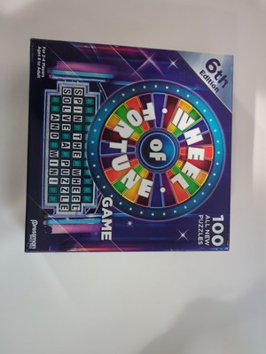 New Wheel Of Fortune Game 6th Addition 2-4 Players