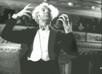LEOPOLD STOKOWSKI *2X3 FRIDGE MAGNET* CONDUCTOR SYMPHONY PHILADELPHIA FANTASIA 