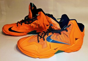 lebron 11 atomic orange