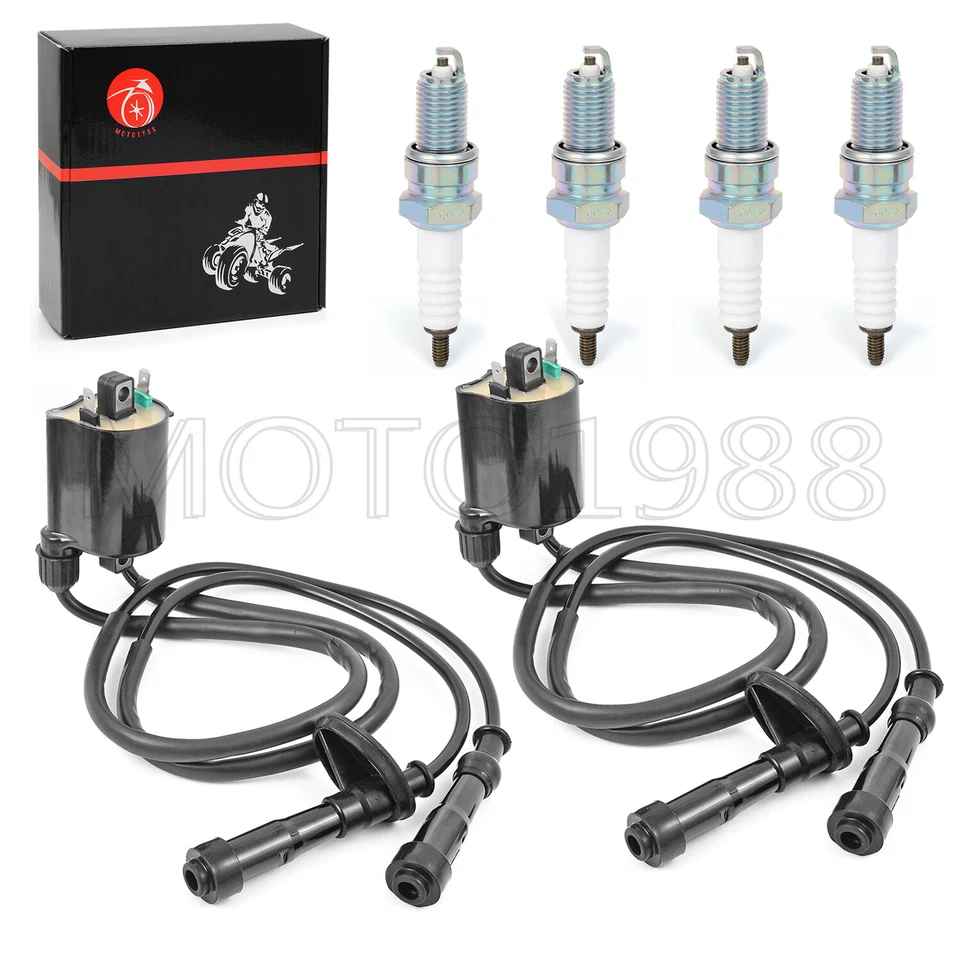 Kit de bobina de encendido y bujía y tapa para HONDA Shadow ACE 750 VT750C 1998-2003 Foto 4 de 4