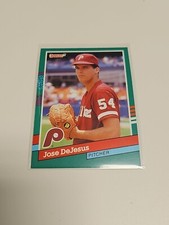 1991 Donruss #596 Jose DeJesus - Philadelphia Phillies